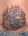 flame tattoo design